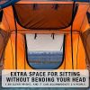 the roof tent with 280TC 2000 waterproof lattice cloth for using as a Camping