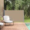 Outdoor Aluminum Handle Pentacle Side Pull Shed Office Partition Cafe Terrace Windshield Isolation Canopy Brown