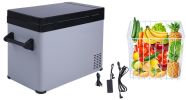 Mini Refriger for Car, DC12/24V, -7.6Â°F to 68Â°F, Car Refrigerator, Mini Freezer for Driving, Travel, Fishing, Outdoor or Home Use 52qt