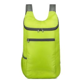 1pc Outdoor Portable Backpack For Camping; Hiking; Sports; Lightweight Cycling Bag For Men; Women; Kids; Adults (Color: Green)