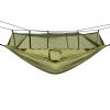 600lbs Load 2 Persons Hammock with Mosquito Net Outdoor Hiking Camping Hammock Portable Nylon Swing Hanging Bed