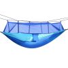 600lbs Load 2 Persons Hammock with Mosquito Net Outdoor Hiking Camping Hammock Portable Nylon Swing Hanging Bed