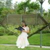 600lbs Load 2 Persons Hammock with Mosquito Net Outdoor Hiking Camping Hammock Portable Nylon Swing Hanging Bed