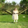 600lbs Load 2 Persons Hammock with Mosquito Net Outdoor Hiking Camping Hammock Portable Nylon Swing Hanging Bed