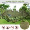600lbs Load 2 Persons Hammock with Mosquito Net Outdoor Hiking Camping Hammock Portable Nylon Swing Hanging Bed